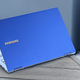 The Galaxy Book’s blue anodized finish offers a great pop of color in a see of silver and black alternatives.
